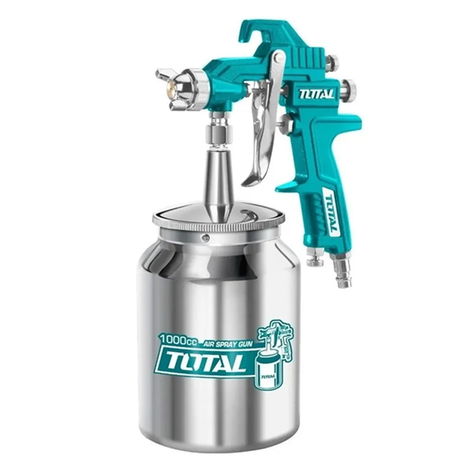 Pistola Para Pintar 1000cc 1.8mm Total Tat11005-0