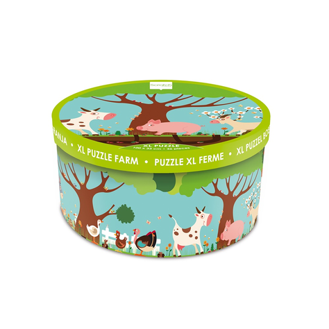 PUZZLE 36PCS DE PISO, GRANJA-1