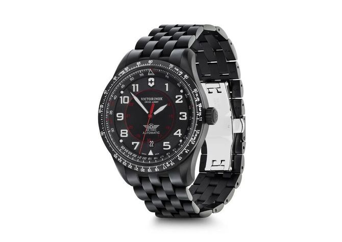 Reloj Airboss Mechanical Dial Negro 42 mm-1