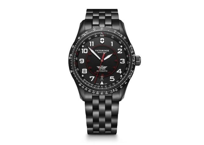 Reloj Airboss Mechanical Dial Negro 42 mm-0