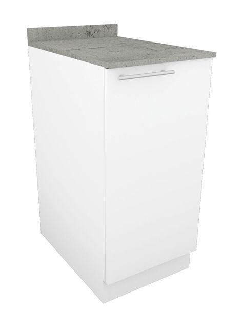 MUEBLE COCINA MODULAR 100% ARMADO CUBIERTA 1 PUERTA BLANCO-2