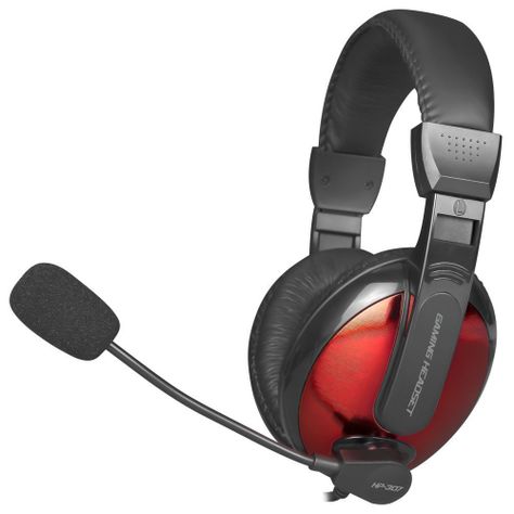 AUDIFONO GAMING XTRIKE ME C/MIC NEGRO/ROJO 3.5 AUX-0