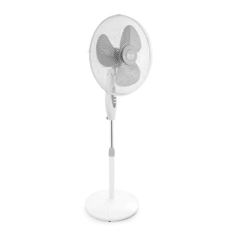 Ventilador De Pie 16 Pulgadas 50W 3Vel Plastico-0