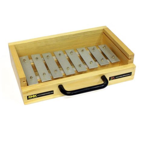 METALOFONO 8 NOTAS CROMADO C/CAJA MOD.8AA RMX-1