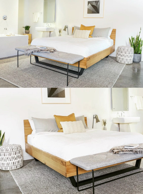 Cama RËFËL Color Miel 2 Plazas-3