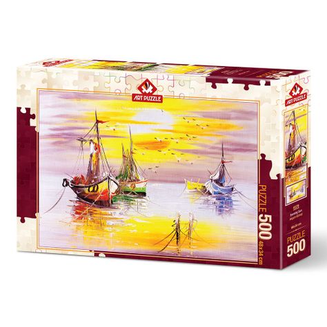 Puzzle 500 piezas - Evening Sun-0