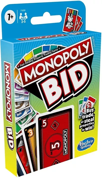 Monopoly Bid Game - Juego De Mesa - Español-0