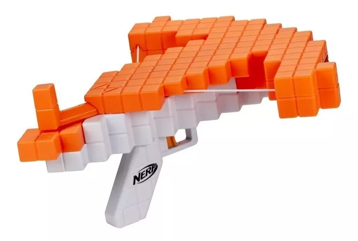 Nerf Minecraft Ballesta Pillager - Lanzador Dardos-1