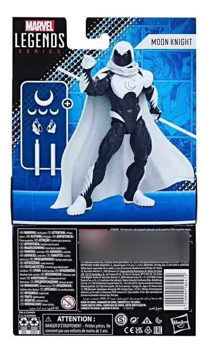 Figura Moon Knight Comic Marvel Legends -3