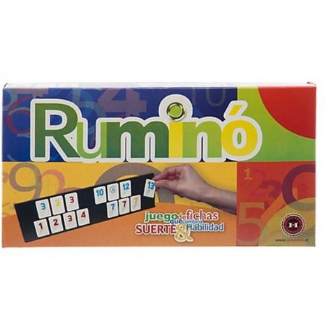Rumino Rummikub Rummy  - Juego de Mesa - Español-0