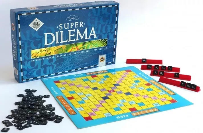 Super Dilema - Palabras Cruzadas - Juego De Mesa - Español-0
