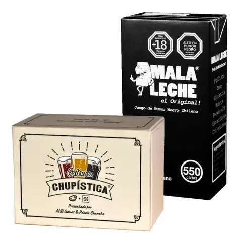 Pack Juego Mesa - Mala Leche + Cultura Chupistica - Juego de Mesa - Español-0