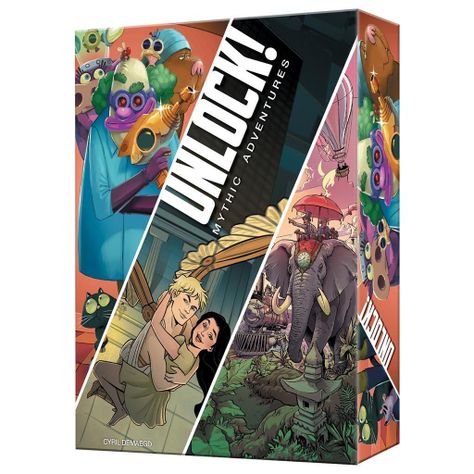 Unlock Mythic Adventures - Juego De Mesa - Español-0