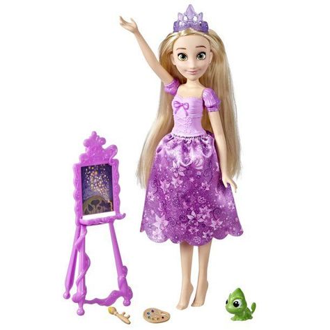Muñeca de Rapunzel Con Linternas Flotantes-1