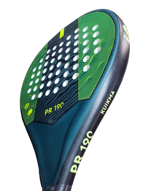 Pala De Padel Raqueta Adulto Kuikma Verde Pr190-1