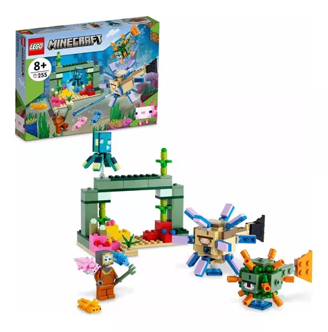 Lego Minecraft - La Batalla Contra El Guardián 255 Piezas-3