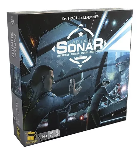 Juego Captain Sonar Capitan - Juego de Mesa - En Español-0