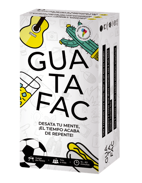 Guatafac (Edición Latina) - Juego De Mesa - Español-0