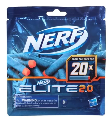 Nerf Pack 20 Dardos Elite 2.0 - Hasbro-0