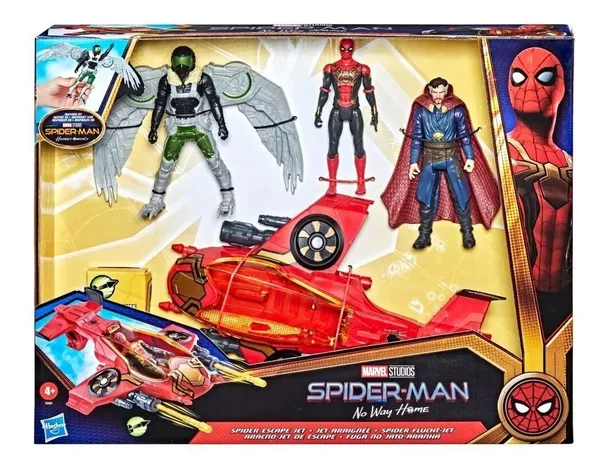 Figura Spiderman No Way Home - Aracno Jet De Escape Diverti-0
