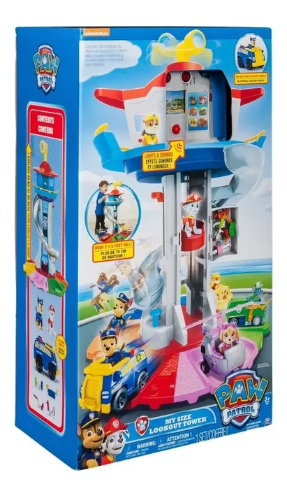 Paw Patrol Torre De Control Gigante 75cm-0