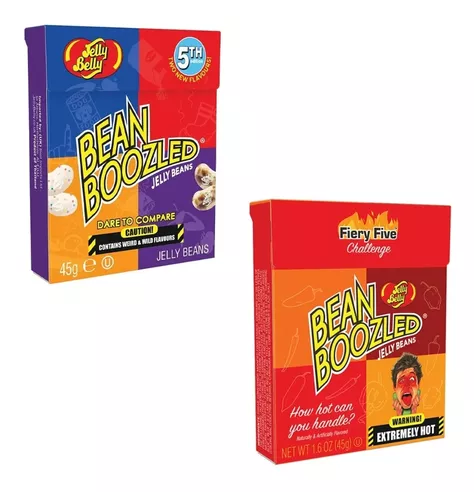 Pack 2 Juegos Dulces Jelly Belly Bean Boozled 45g + Fire-0