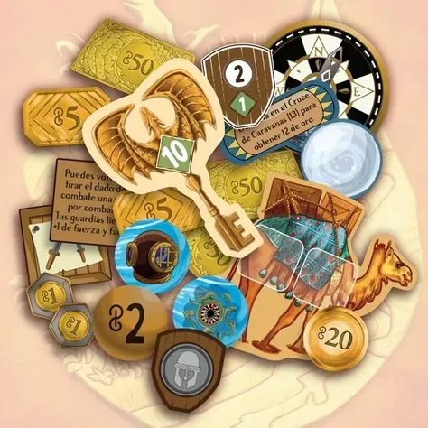 Almanac Camino Del Dragon - Juego de Mesa - Español -3