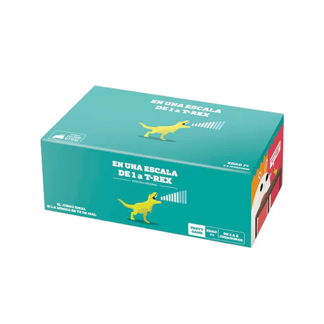 En Una Escala De 1 A T-rex - Juego De Mesa Cartas-0
