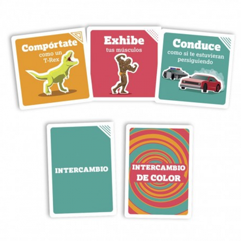 En Una Escala De 1 A T-rex - Juego De Mesa Cartas-2