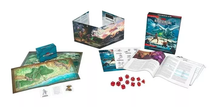 Dungeons & Dragons - Kit Esencial - Español-1
