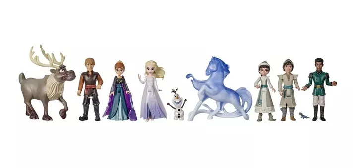 Frozen 2 Ultimate Set 10 Personajes Elsa Anna-1