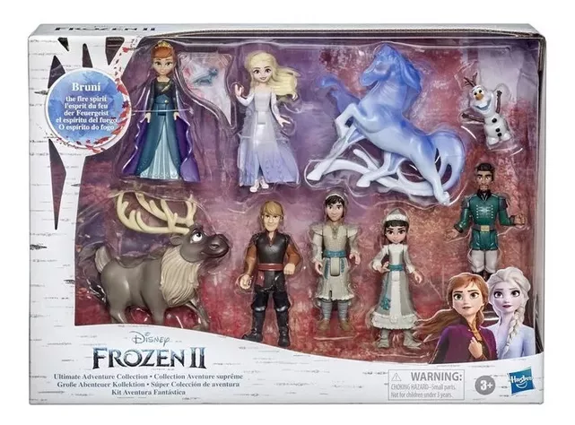 Frozen 2 Ultimate Set 10 Personajes Elsa Anna-0