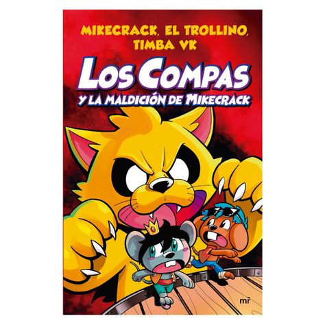Libro Los Compas Y La Maldición de Mikecrack-0