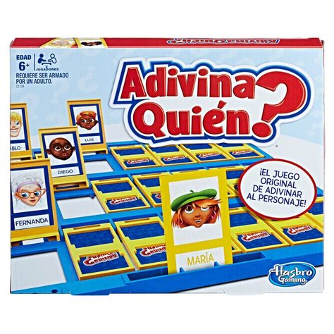 Adivina Quién - Juego De Mesa - Hasbro - Español-0