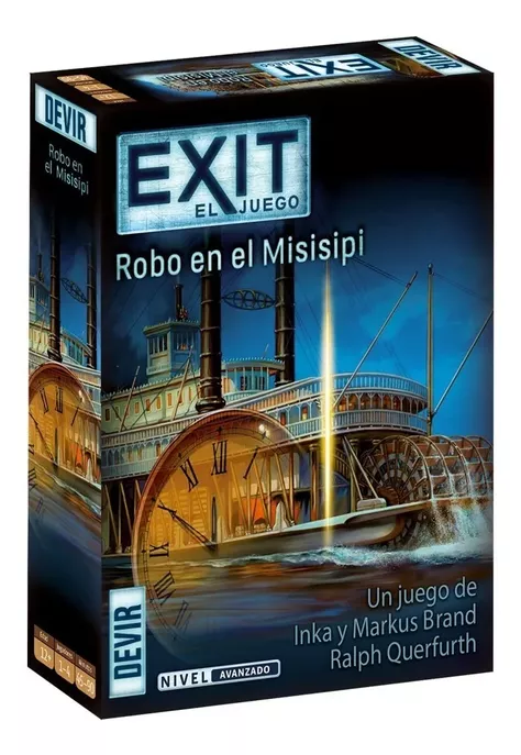Exit Robo En El Misisipi - Juego De Mesa - Español -0