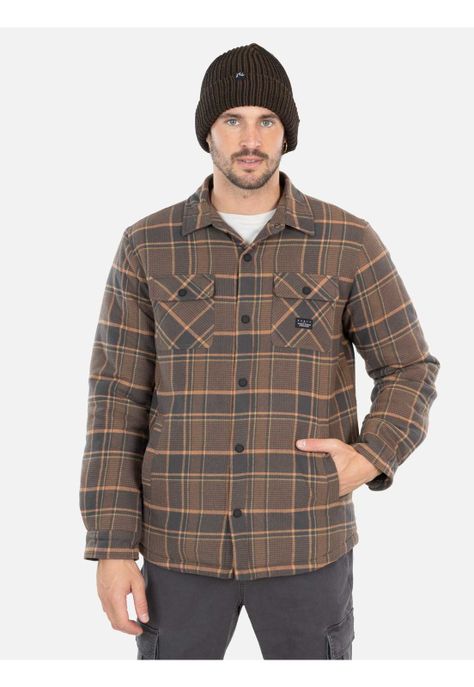 Chaqueta Warp Multicolor Hombre Rusty-0