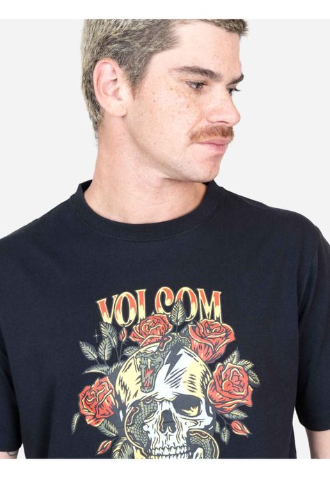 Polera MC Undaground Negro Hombre Volcom-2