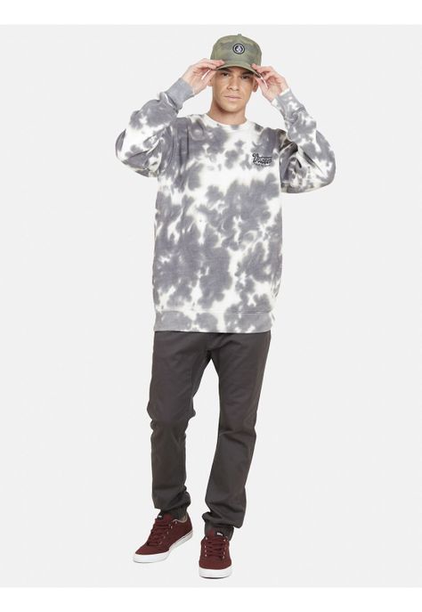 Poleron CR 7O506 Hombre Multicolor Volcom-4
