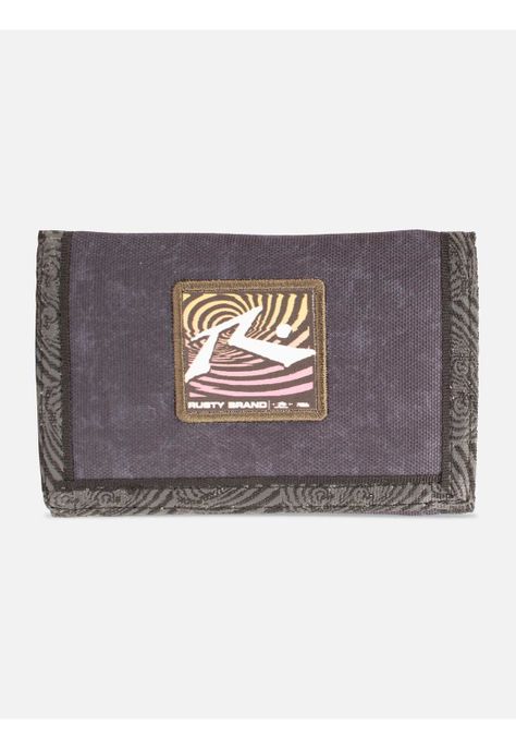 Billetera Spiral Negro Hombre Rusty-0