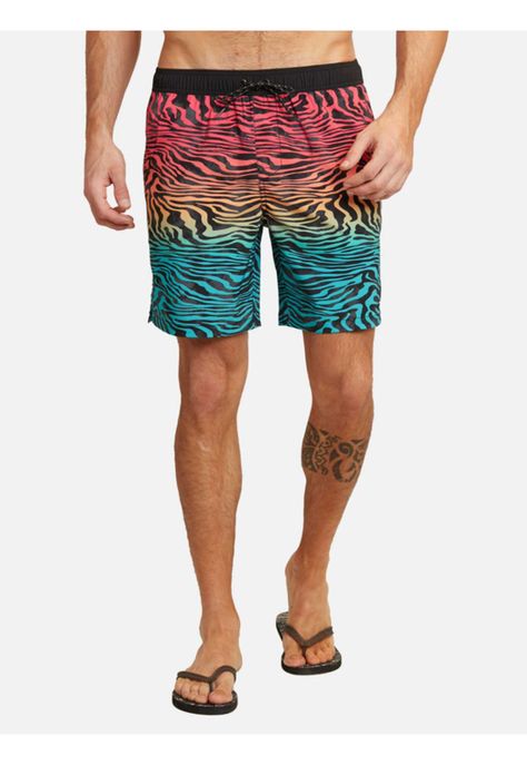 Traje De Baño Neo Tiger Short Multicolor Hombre Volcom-0