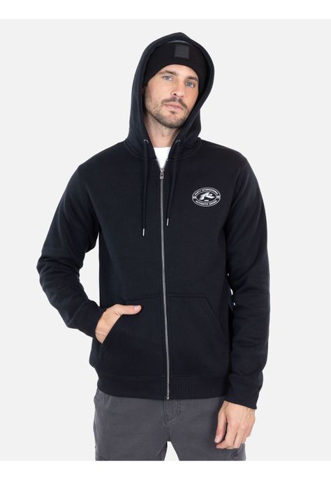 Poleron Spirit Negro Hombre Rusty-0