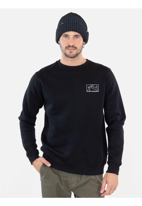 Poleron Shift Negro Hombre Rusty-0