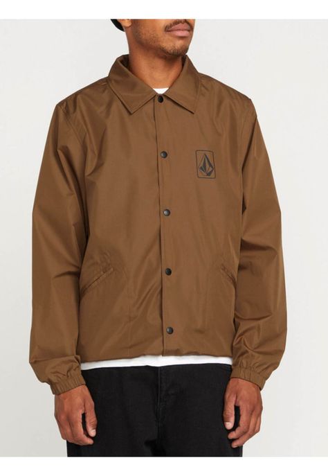 Jacket Skate Vitals Coach  Khaki Hombre Volcom-2