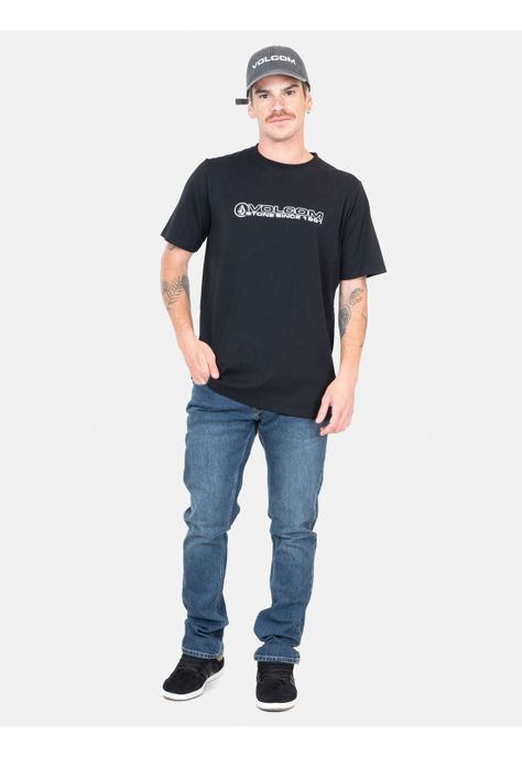Polera MC Thrashborn Negro Hombre Volcom-3