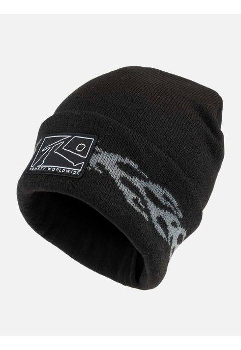 Gorro Rusty beanie Negro Hombre Rusty-0
