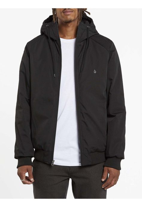 Chaqueta Hernan 5K Jacket Hombre Negro Volcom-2