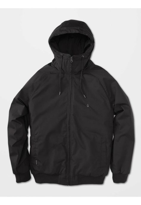 Chaqueta Hernan 5K Jacket Hombre Negro Volcom-4