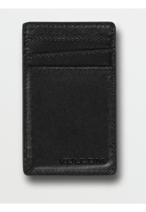 Billetera Tarjetero Evers Hombre Negro Volcom-0