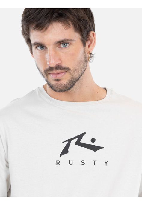 Polera ML Wavepunk Gris Hombre Rusty-2