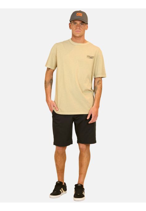 Bermuda Volcom Chino Classic Negro Hombre Volcom-3